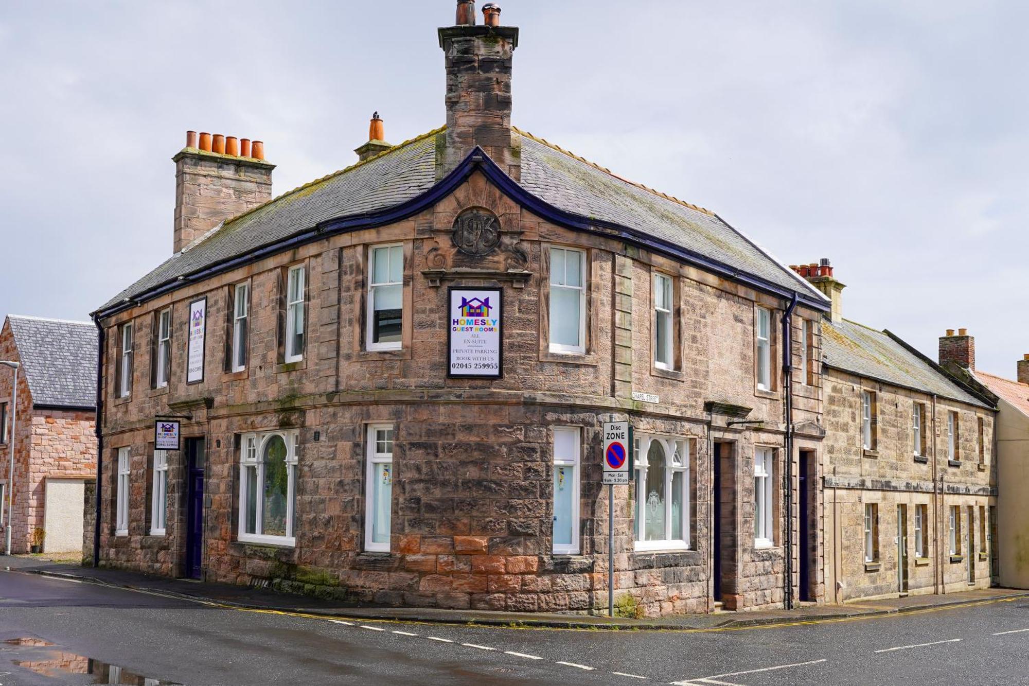 Homesly Guest Rooms, Comfortable En-Suite Guest Rooms With Free Parking And Self Check-In Berwick Upon Tweed Bagian luar foto