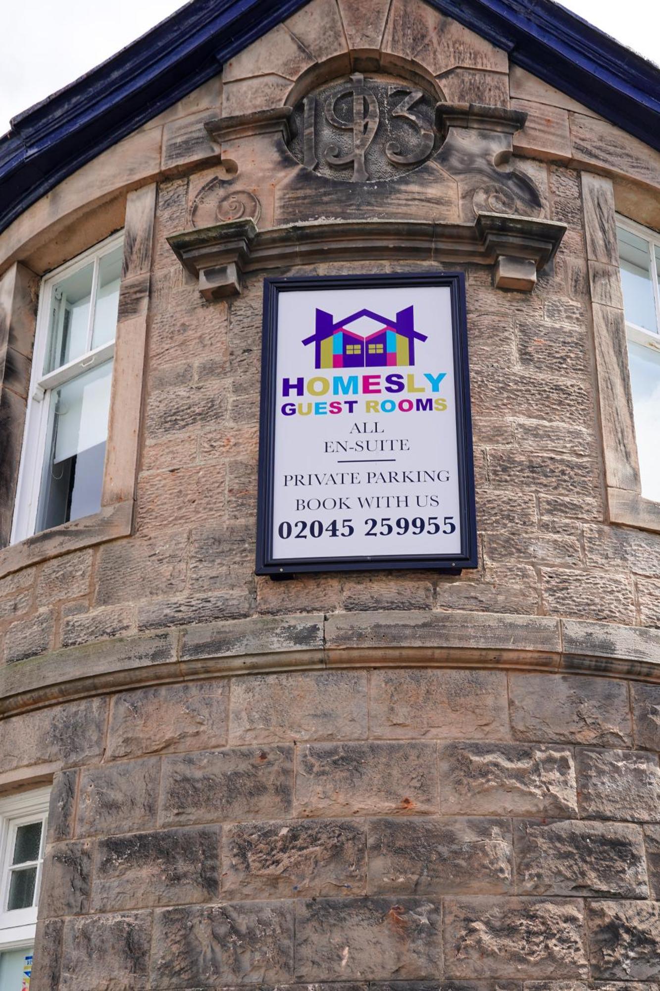 Homesly Guest Rooms, Comfortable En-Suite Guest Rooms With Free Parking And Self Check-In Berwick Upon Tweed Bagian luar foto